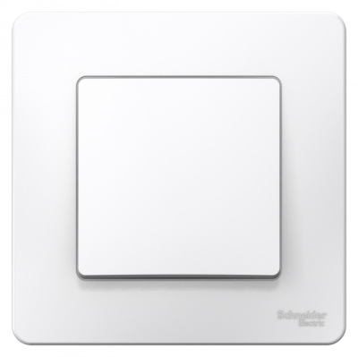 Переключатель 1-клавишный скрытой установки 10A 250B Systeme Electric Blanca Белый Systeme Electric Blanca BLNVS010601