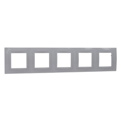 Рамка 5-постовая Schneider Electric Unica Белый Schneider Electric Unica MGU2.010.18