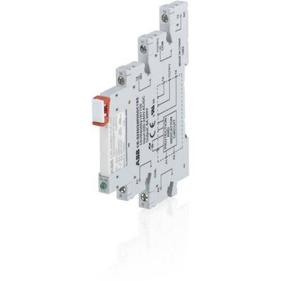 Цоколь CR-S220/240VADC1SS 220-240В AC/DC, винт. для реле CR-S 60В AC/DC ABB ABB  1SVR405521R7100