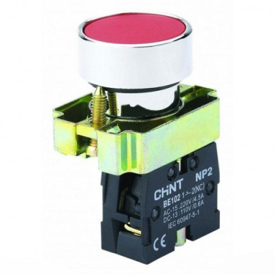 Кнопка управления NP2-BA31 без подсветки зеленая 1НО IP40 CHINT CHINT  574842CHINT