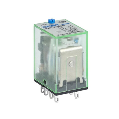 Промежуточное реле с кнопкой тестирования NJDC-17(D)/3ZS 3 конт. с инд. LED 5А AC220В CHINT CHINT  651067CHINT