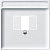 Накладка розеток для громкоговорителей/ розеток USB Merten System Design Белый