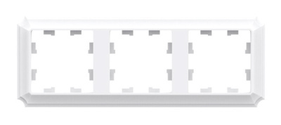 SE AtlasDesign ANTIQUE Рамка 3-постовая Лотос Systeme Electric AtlasDesign ATN101303