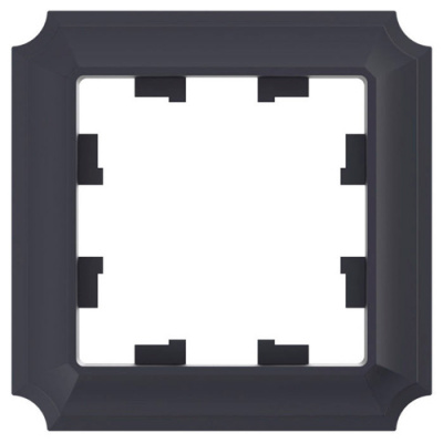 SE AtlasDesign ANTIQUE Рамка 1-постовая Карбон Systeme Electric AtlasDesign ATN101001