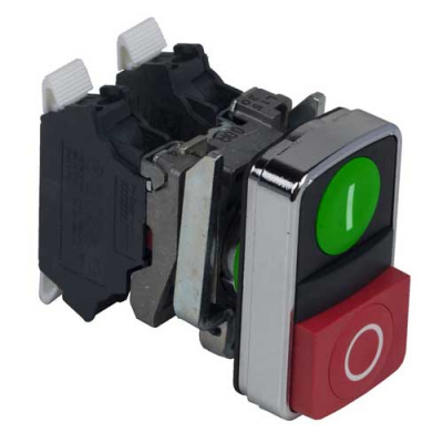 Кнопка 22мм двойная с маркировкой Schneider Electric Schneider Electric  XB4BL73415
