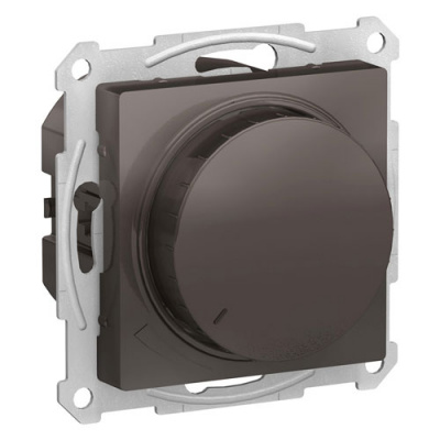 Светорегулятор (диммер) повор-нажим LED RC 400Вт механизм Schneider Electric AtlasDesign Мокко Systeme Electric AtlasDesign ATN000623