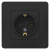 Розетка с заземлением без шторок скрытой установки 16A 250В Systeme Electric Blanca Антрацит Systeme Electric Blanca BLNRS001016