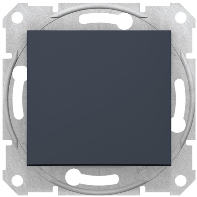 Переключатель 1-клавишный 10A Schneider Electric Sedna Графит Schneider Electric Sedna SDN0400170