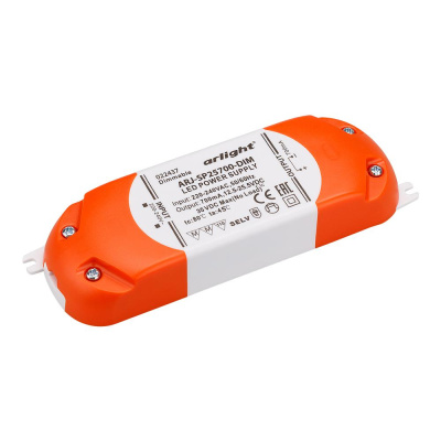 Блок питания ARJ-SP25700-DIM 18W, 700mA, PFC, Triac Arlight Arlight ARJ-SP 022437Arlight