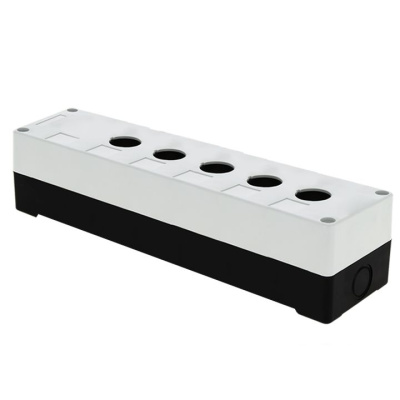 Корпус пластиковый 5 кнопок белый EKF PROxima КП105 EKF  cpb-105-w