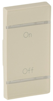 Клавиша с символом "On-Off" правая 1 мод Legrand Valena Life MyHome BUS/SCS Слоновая кость Legrand Valena Life 755576