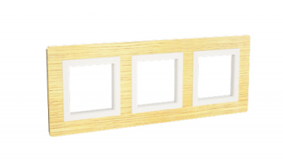 Рамка из натурального дерева, "Avanti", беленый дуб, 6 модулей DKC DKC Avanti 4400846DKC