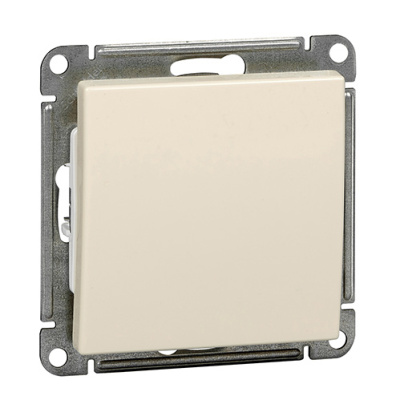 W59 1-клавишный Переключатель, 10АХ, механизм, слоновая кость Schneider Electric Systeme Electric  VS610-156-2-86