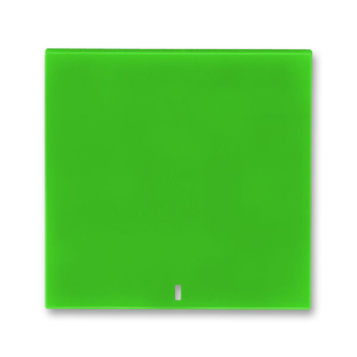 Сменная панель с линзой на клавишу для выключателя одноклавишного зелёный ABB Levit ABB Levit 2CHH590443B8067