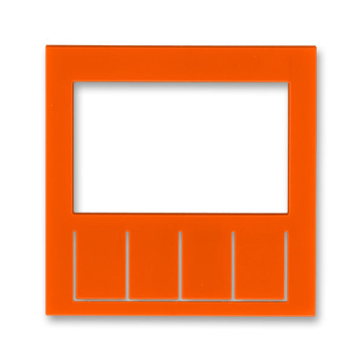 Сменная панель на накладку терморегулятора / таймера оранжевый ABB Levit ABB Levit 2CHH910011A8066