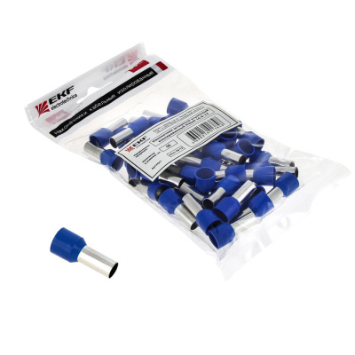 Наконечник штыревой втулочный изолированный EKF PROxima НШвИ 2,5-12 EKF  nhvi-2.5-12