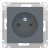 Розетка без заземления 16A механизм Schneider Electric AtlasDesign Грифель Systeme Electric AtlasDesign ATN000741