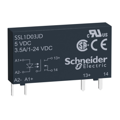 Твердотельное реле 1 фаза 3,5 A SSL1D03BD Schneider Electric Schneider Electric  SSL1D03BD
