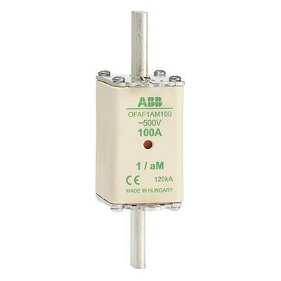 Предохранитель OFAF1aM160 160A тип аМ размер1, до 500В ABB ABB  1SCA022697R7490