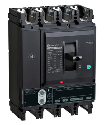 Автомат SYSTEMEPACT CCB400 150KA 4P4D S5.3E 400A рычаг Systeme Electric Systeme Electric  SPC400L40053E4DF