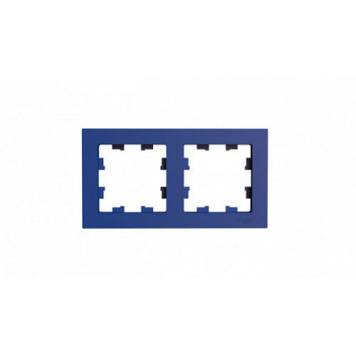 SE AtlasDesign Рамка 2-постовая Аквамаринин универсальная Systeme Electric AtlasDesign ATN001102