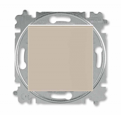 Переключатель одноклавишный кофе макиато / белый ABB Levit ABB Levit 2CHH590645A6018