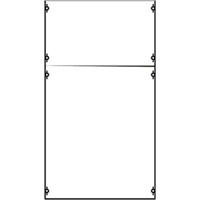 Панель распределительная EDF пустая (Защитное ограждение) 900х500мм, 6рядов/144мод ABB ABB CombiLine-M 2B2A