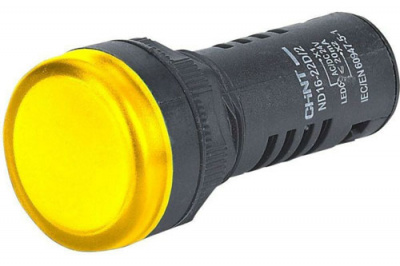 CHINT Индикатор ND16-22D/2 желтый AC/DC230В (R) CHINT  593076CHINT