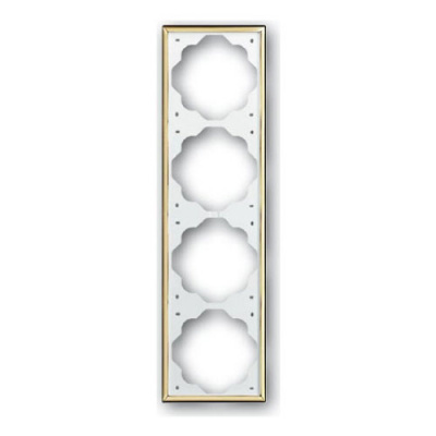 Рамка 4-постовая ABB BJE Impuls Золото ABB Impuls 2CKA001754A3641