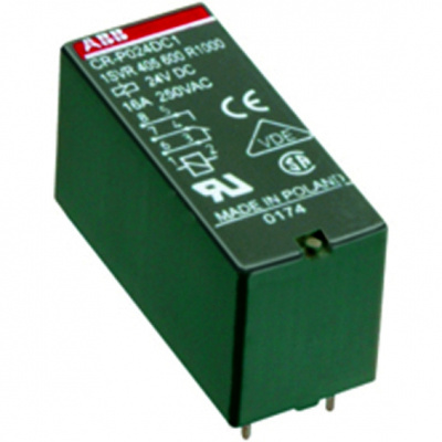 Реле 24B AC 2ПК 8A ABB CR-P024AC2 ABB CR-P 1SVR405601R0000