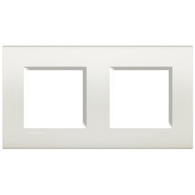 Рамка прямоугольная 2+2 мод Bticino Living Light Белый Bticino Living Light LNA4802M2BI