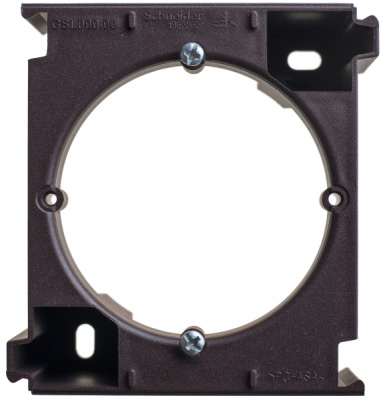 Расширение коробки наружного монтажа Systeme Electric Glossa Шоколад Systeme Electric Glossa GSL000800C