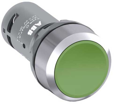 Кнопка CP1-30G-10 зеленая без фиксации 1HO ABB ABB  1SFA619100R3012