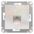 Розетка компьютерная RJ45 механизм Schneider Electric AtlasDesign Жемчуг Systeme Electric AtlasDesign ATN000483