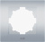 Рамка 1-постовая ABB Cosmo Алюминий ABB Cosmo 612-011000-271