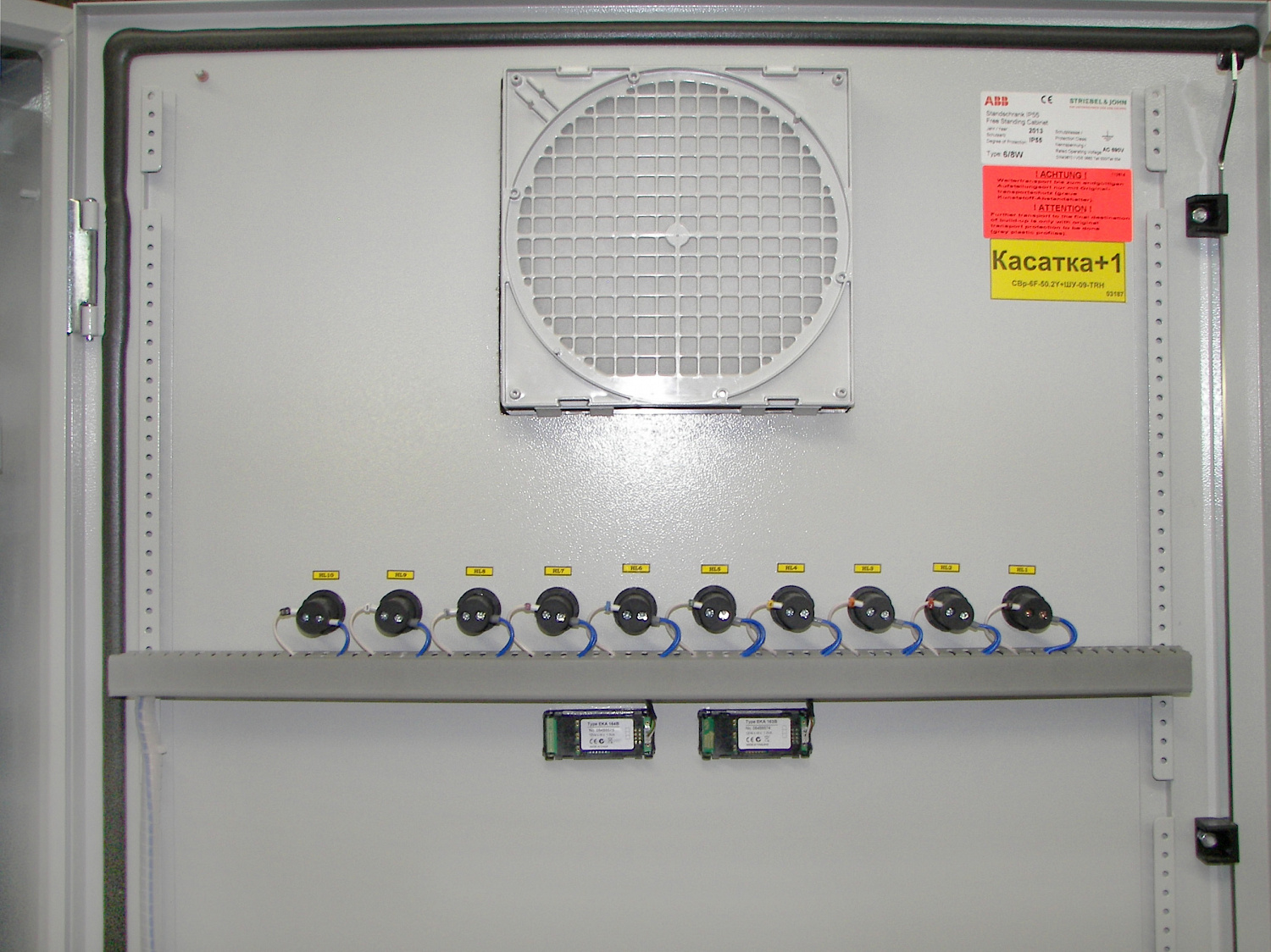 Продуктовая сеть Дикси (ЩУ холодильными установками): разработаны Щиты управления - фото № 17