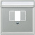 Накладка розеткок для громкоговорителей/ розеток USB Merten System Design Сталь Merten System Design MTN297846
