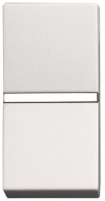 Переключатель 1-клавишный перекрестный 1 мод ABB NIE Zenit Белый N2110 BL ABB Zenit 2CLA211000N1101