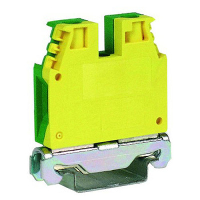 TEC.10/O, зажим для заземления желт.зелен 10 кв.мм DKC DKC  ZTO510-RET