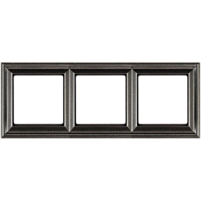 Рамка 3-постовая Jung Eco Profi DECO Антрацит Jung Eco Profi DECO EPD483AN