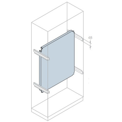Плата монтажная 1800x400мм ABB IS2 ABB IS2 EA1841