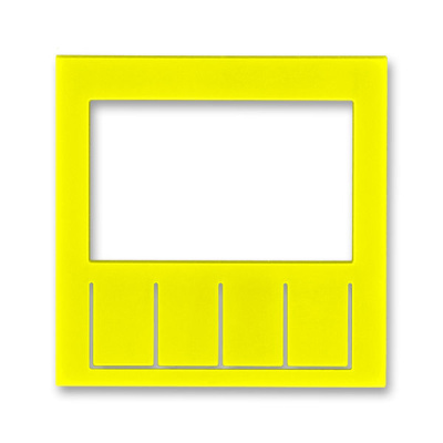 Сменная панель на накладку терморегулятора / таймера жёлтый ABB Levit ABB Levit 2CHH910011A8064
