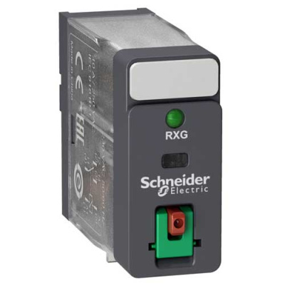 Реле промежут.,10А,1с/О,~120В, кн. +LED Schneider Electric Schneider Electric  RXG12F7