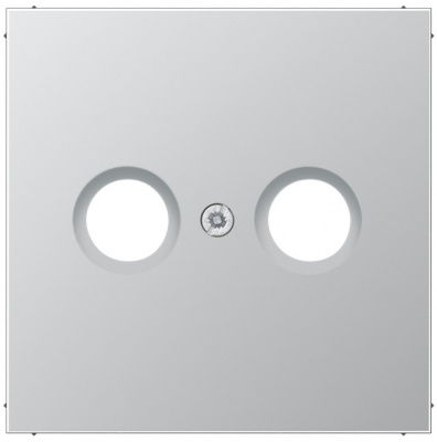 Накладка TV-FM розетки Jung Алюминий Jung LS серия AL2990TV