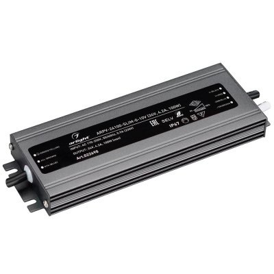 Блок питания ARPV-24100-SLIM-0-10V 24V, 4.2A, 100W Arlight Arlight ARPV 022698Arlight