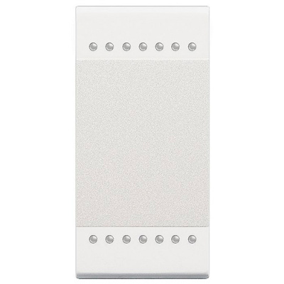 LivingLight Клавиша на 2 функции 1 модуль, цвет белый Bticino Bticino  N4911N