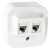 Розетка телефонная RJ11 + RJ45 кат.5е UTP IP20 IEK Quteo Белый IEK Quteo 782221