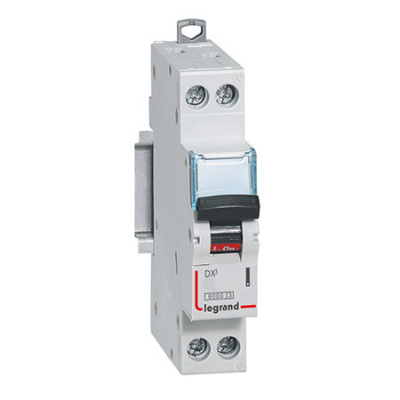 Автоматический выключатель 1P+N 2A C 6kA Legrand DX3 Legrand DX3 407735