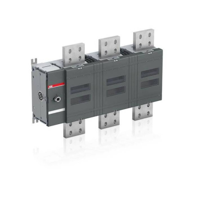 Рубильник OT4000E03W8 4000А 3х-полюсный (без ручки управления и переходника) с увеличенным межфазным расстоянием 185мм ABB ABB  1SCA128686R1001