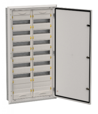 TITAN 5 Корпус металлический ЩРв-168 (2х84) 1130х625х130 IP31 сер IEK IEK TITAN 5 TI5-50-V-2X084-31-7035